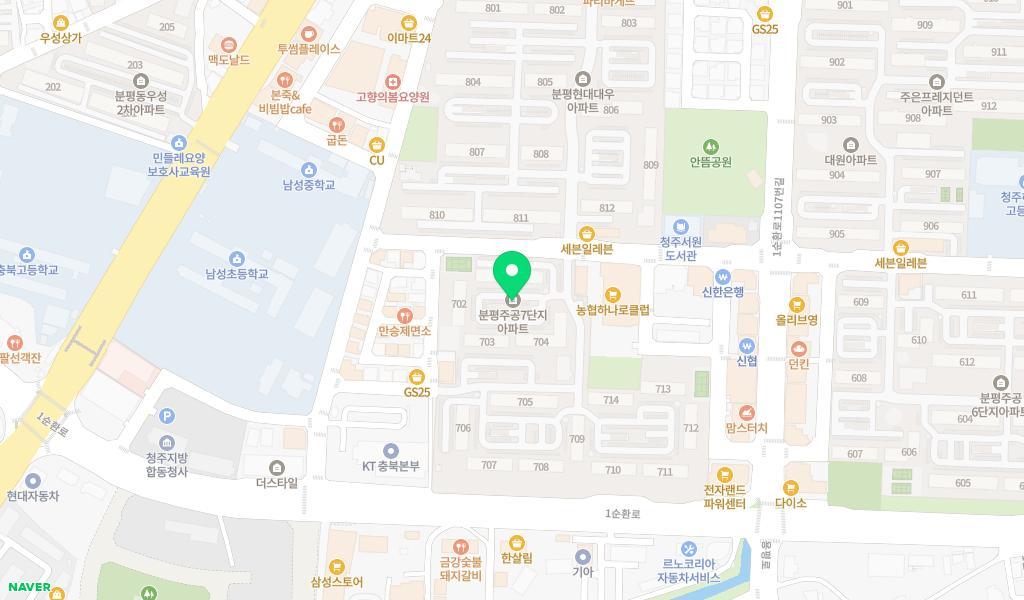 토닥토닥어린이집 위치 지도