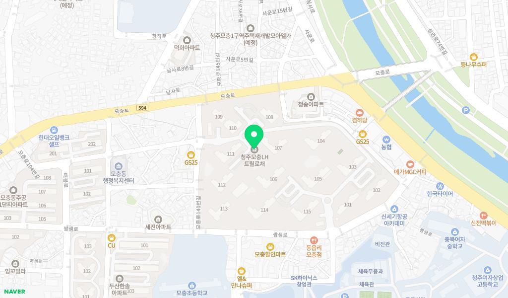 하솜어린이집 위치 지도