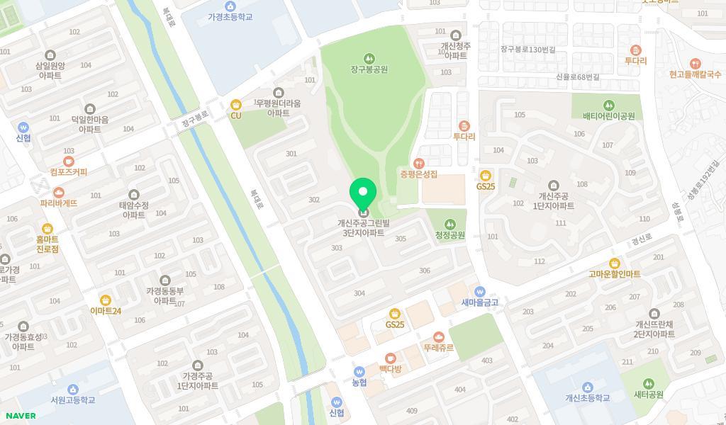 은빛어린이집 위치 지도