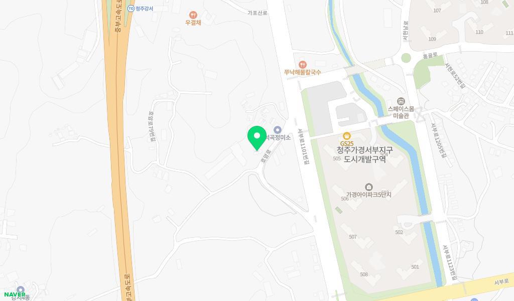 마주어린이집 위치 지도
