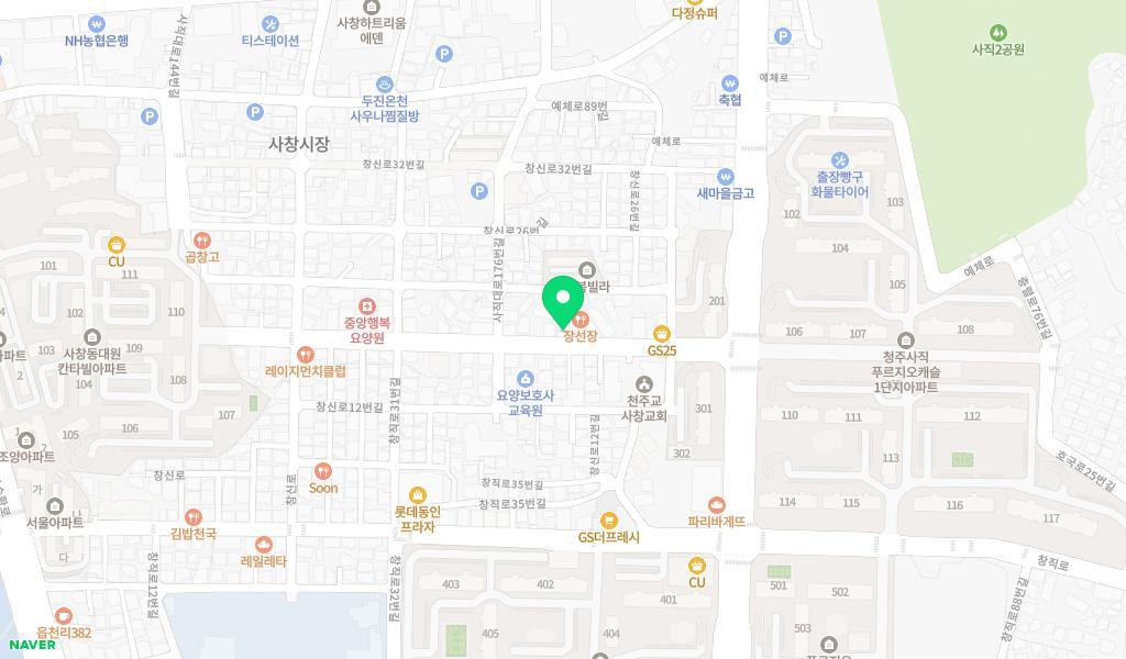 소화어린이집 위치 지도