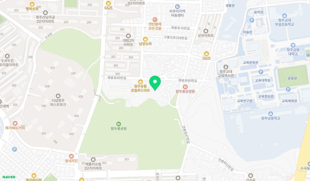 예담어린이집 위치 지도
