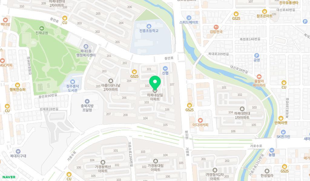 삼일아이사랑어린이집 위치 지도