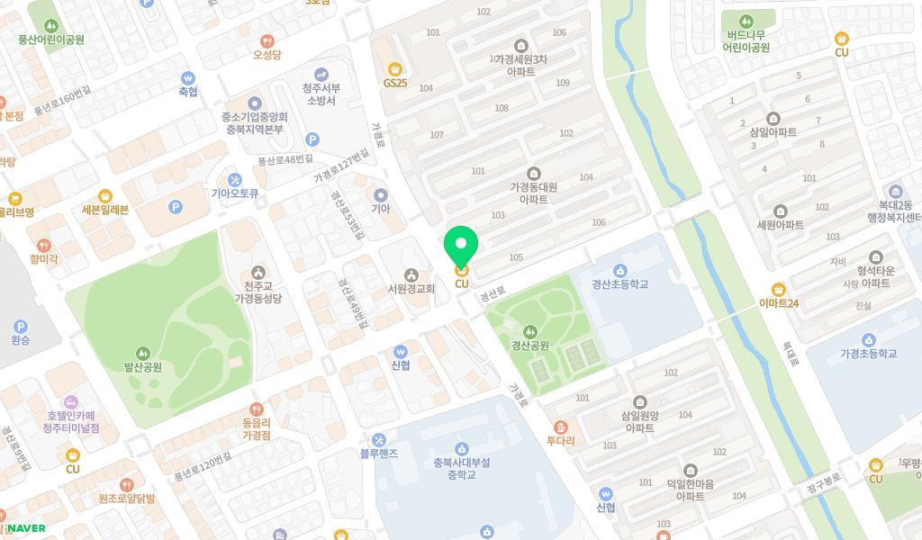 대원꾸러기어린이집 위치 지도