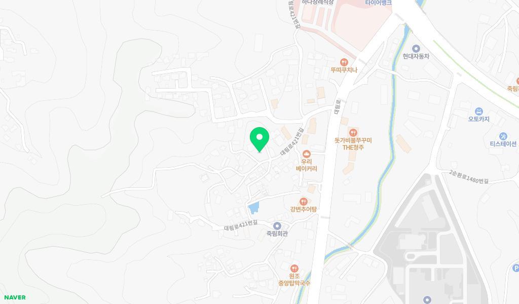 지오숲어린이집 위치 지도