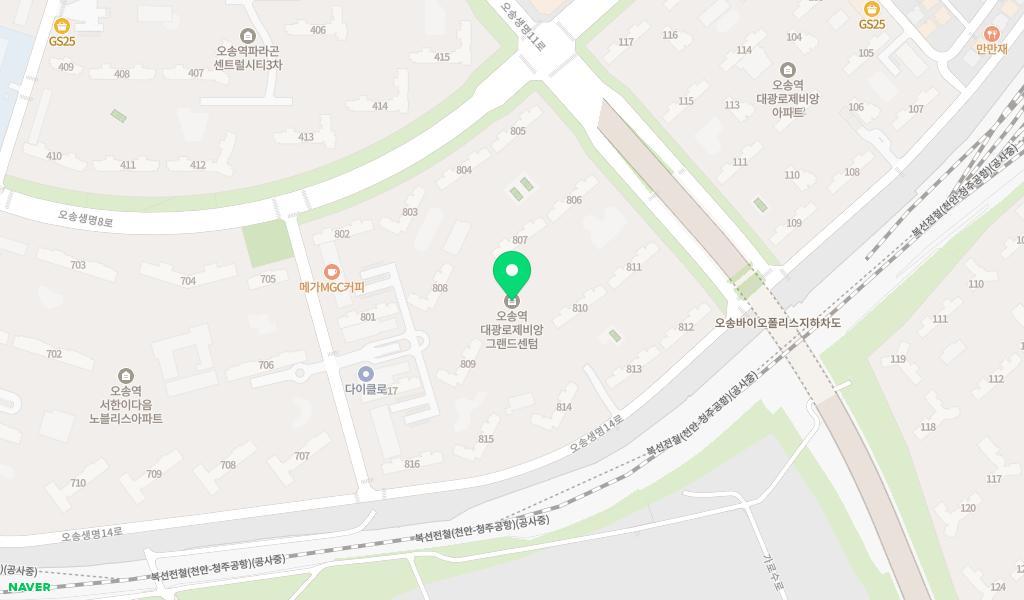 시소어린이집 위치 지도