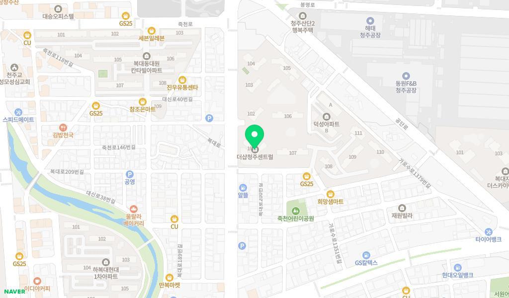 더샵센트럴어린이집 위치 지도