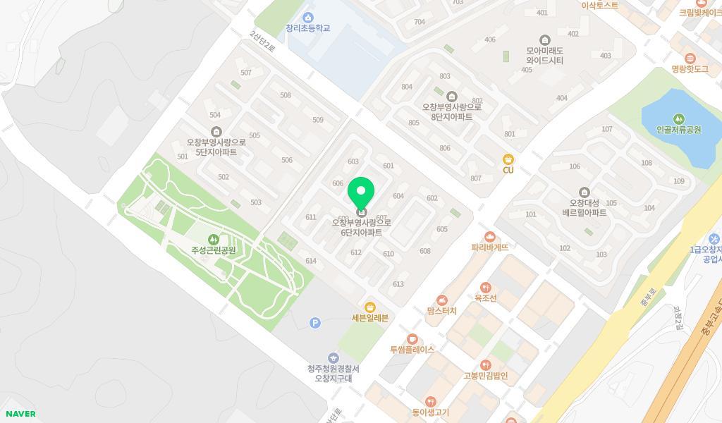 앨리스어린이집 위치 지도