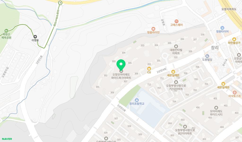 별모아어린이집 위치 지도