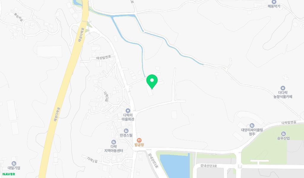 강내어린이집 위치 지도