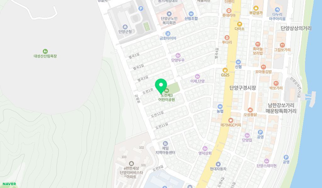 천사어린이집 위치 지도