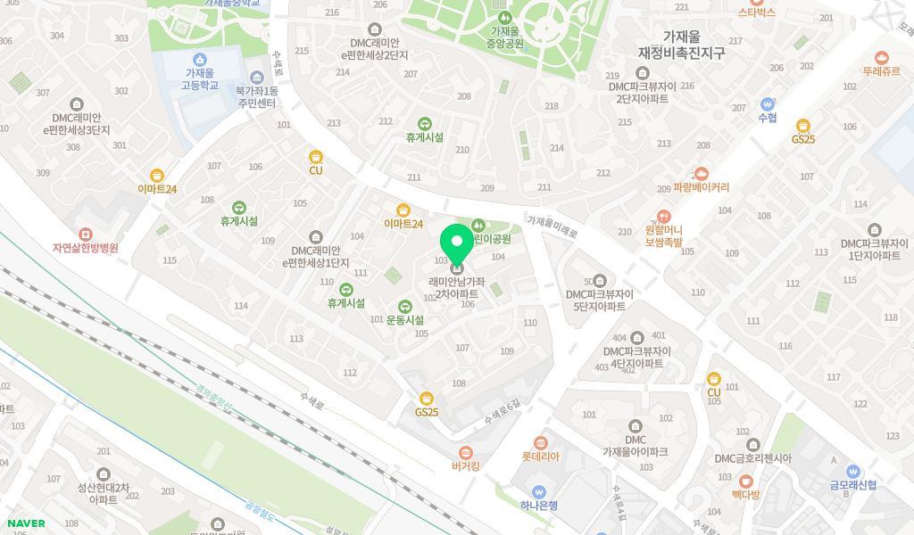 삼성이화어린이집 위치 지도