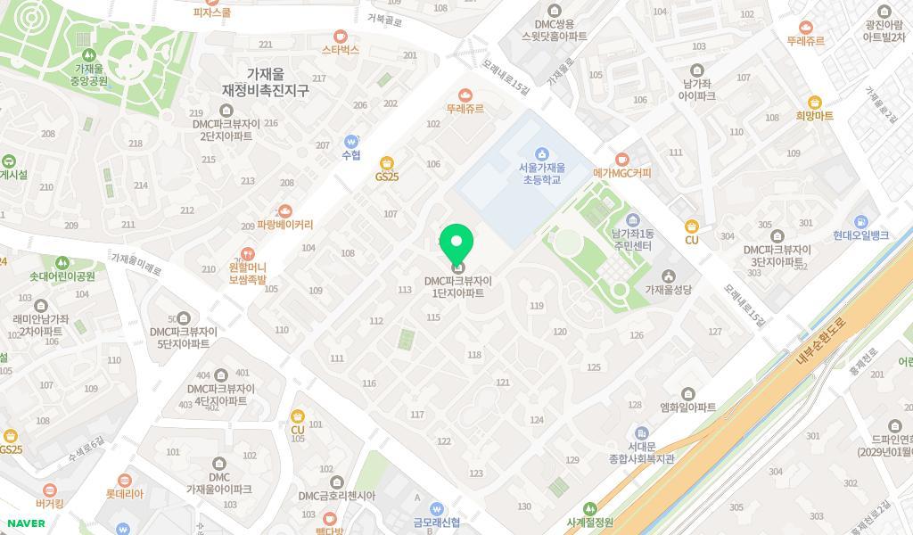 백합어린이집 위치 지도