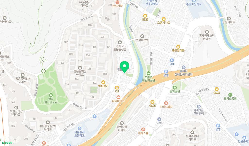 콩세알어린이집 위치 지도