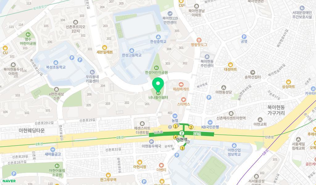은빛어린이집 위치 지도