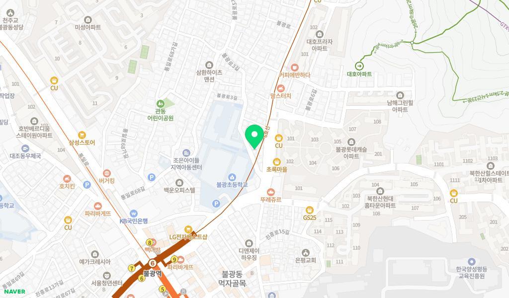 영산어린이집 위치 지도