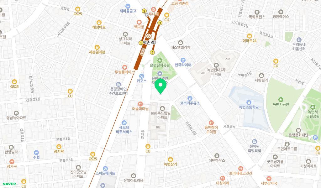 구립 대영어린이집 위치 지도