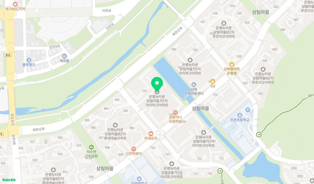상상나라팅커벨어린이집 위치 지도