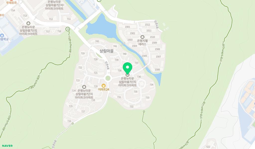 수린목어린이집 위치 지도