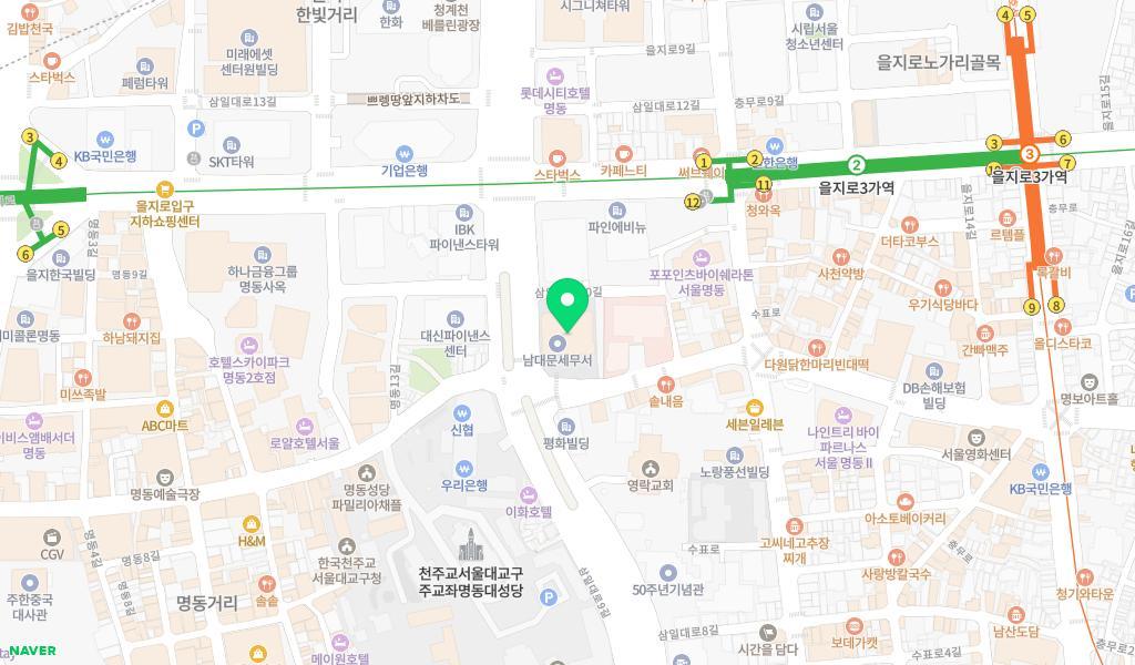 우리누리 어린이집 위치 지도