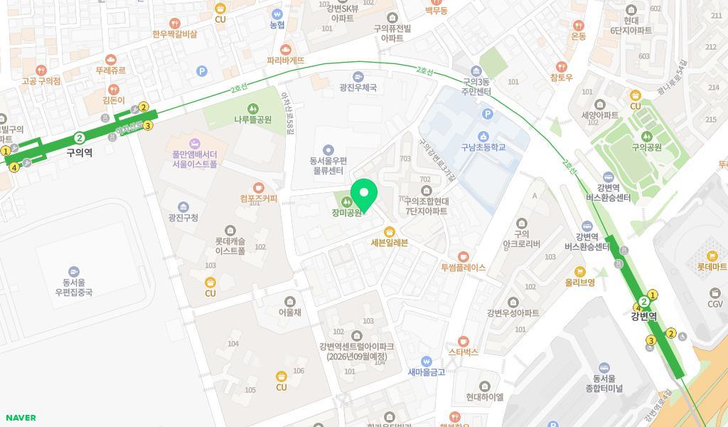좋은어린이집 위치 지도