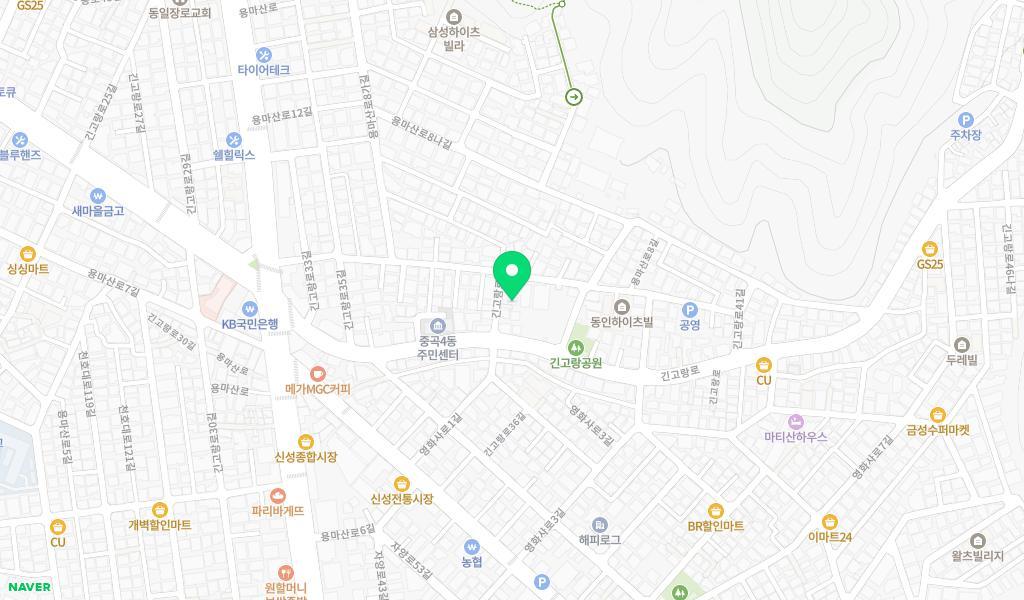 구립 희망샘어린이집 위치 지도