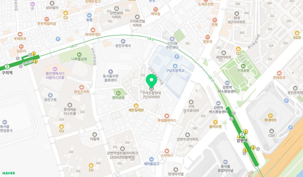 구립 해달별어린이집 위치 지도