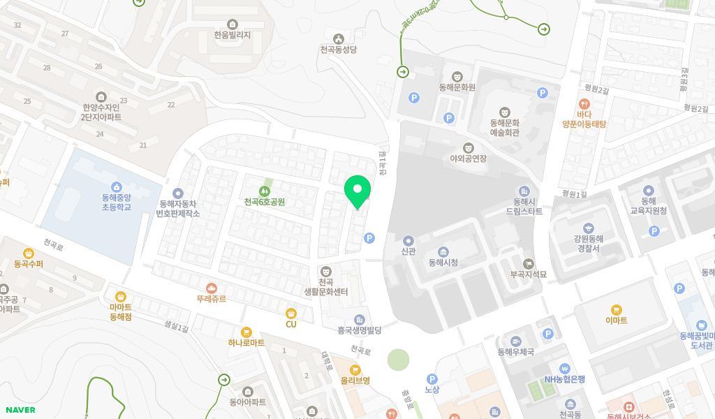 꿈동산어린이집 위치 지도