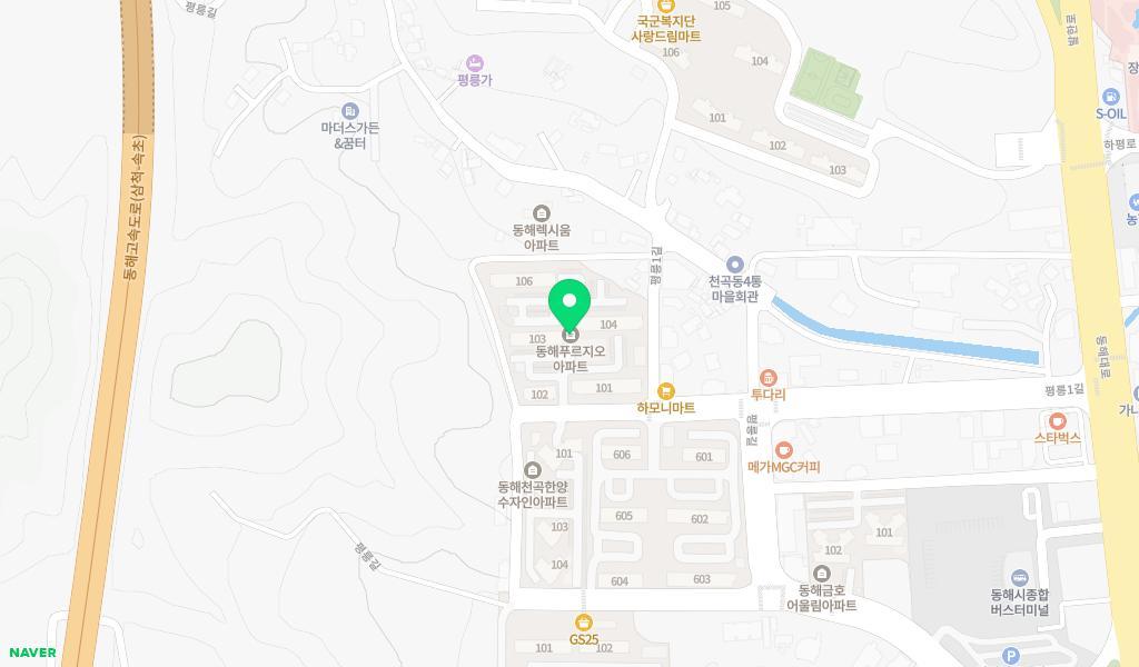 맑은누리어린이집 위치 지도
