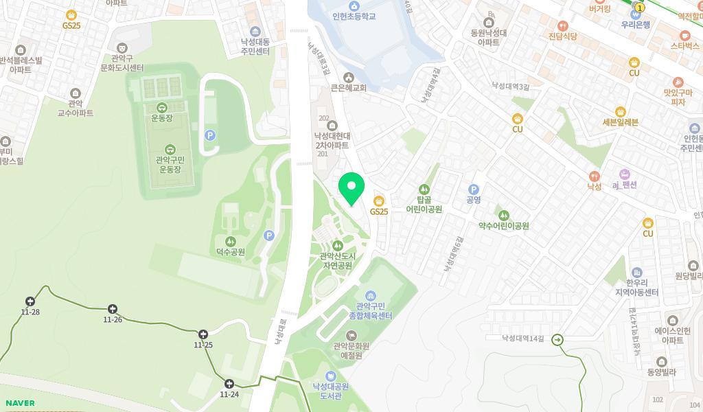 서울선교어린이집 위치 지도