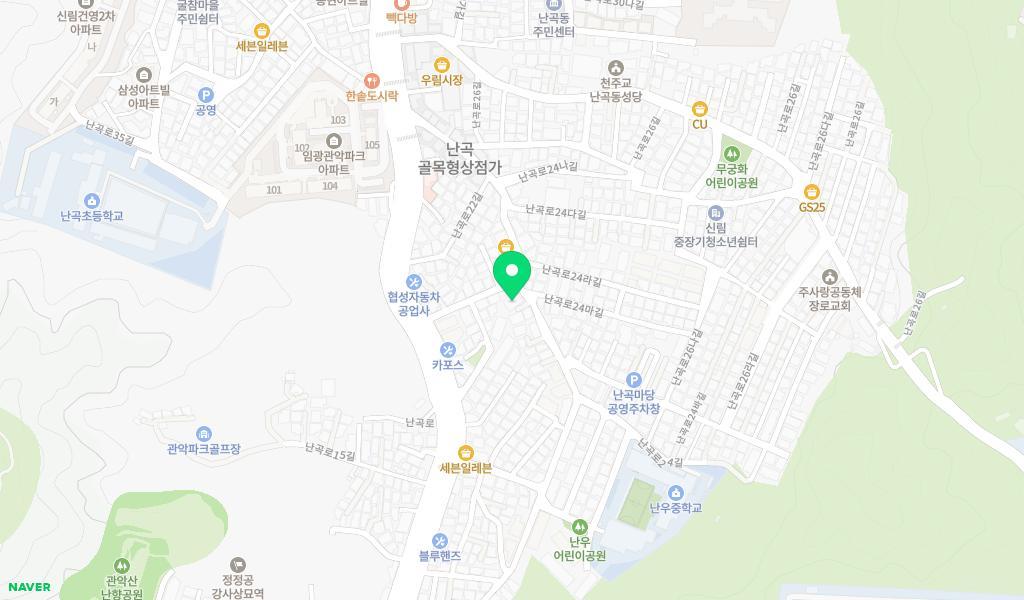 알곡방과후교실어린이집 위치 지도