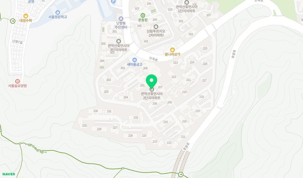 사랑샘어린이집 위치 지도