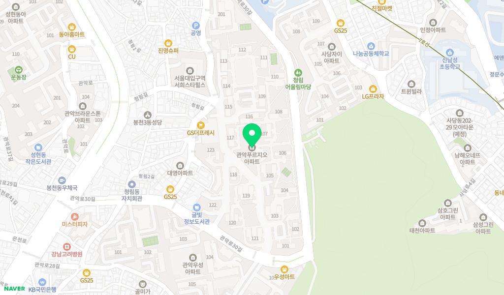 그린업어린이집 위치 지도