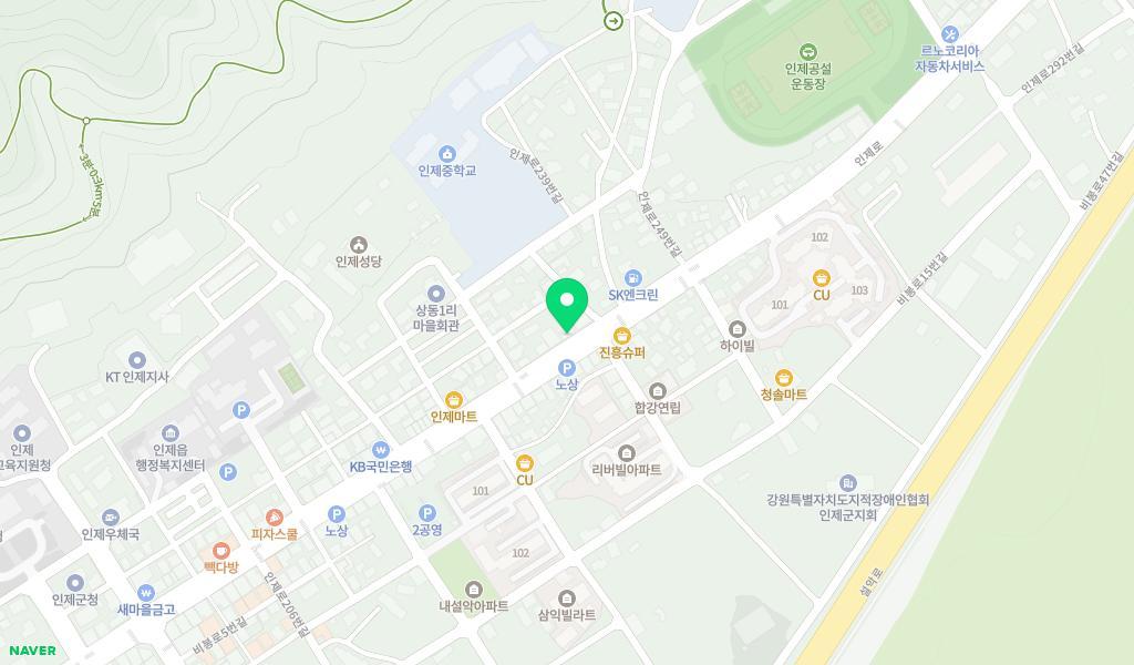 아이사랑어린이집 위치 지도