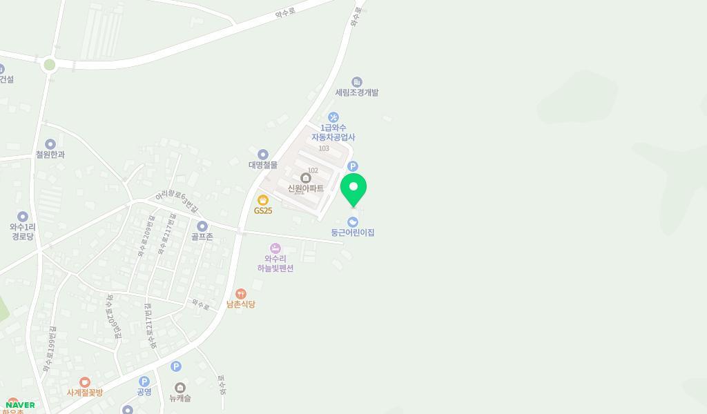 둥근어린이집 위치 지도