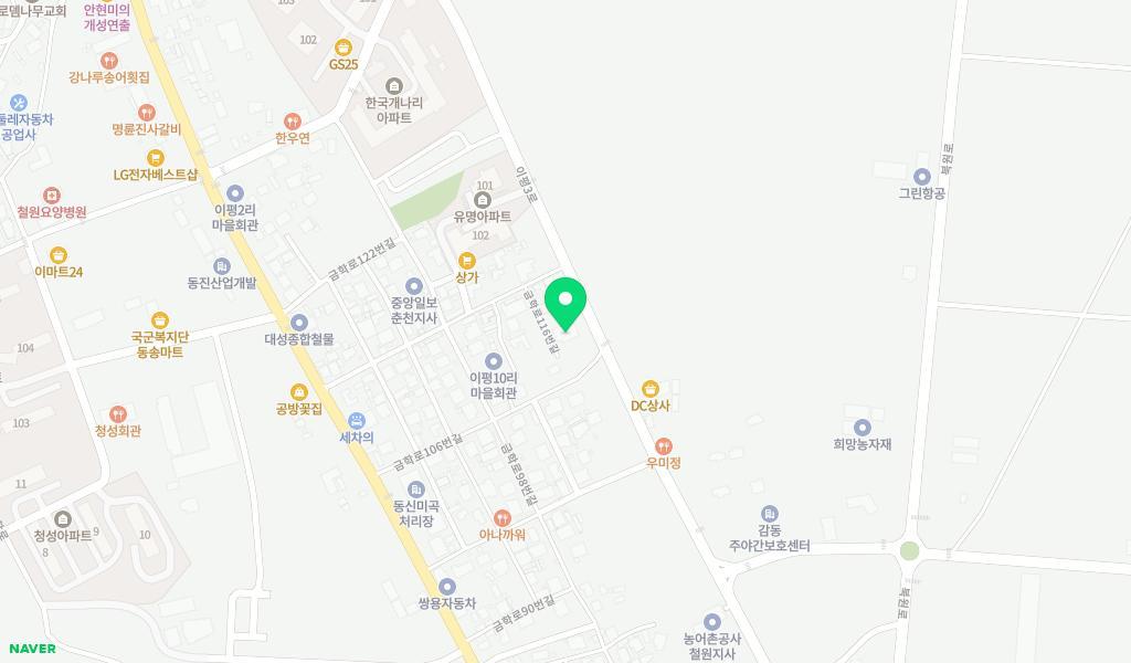 라엘어린이집 위치 지도