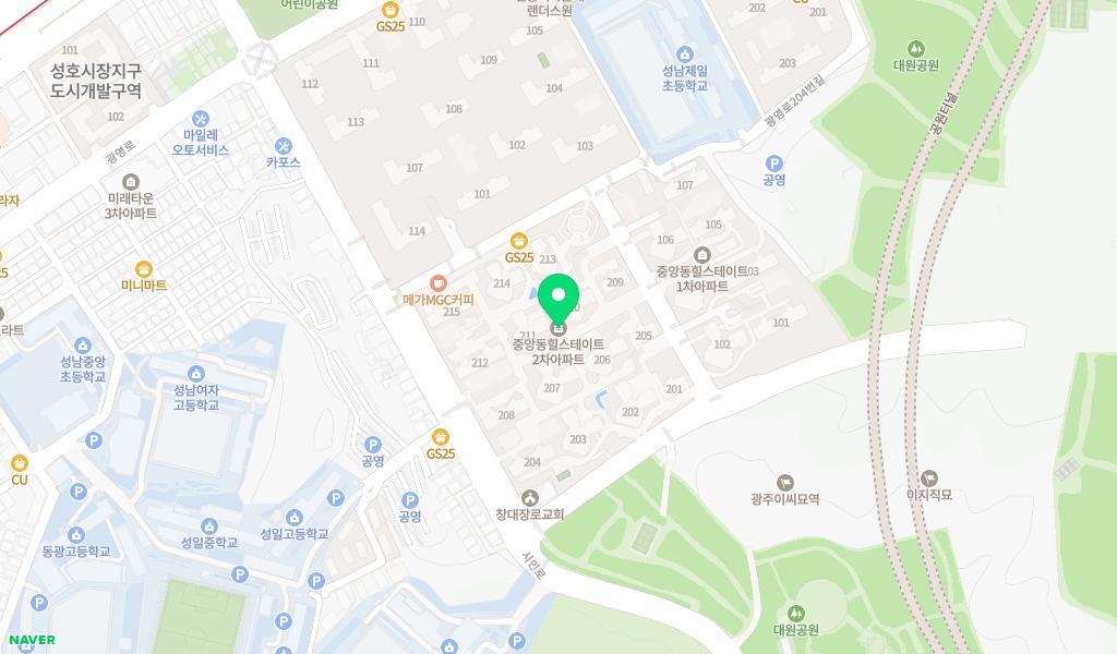 사랑샘어린이집 위치 지도