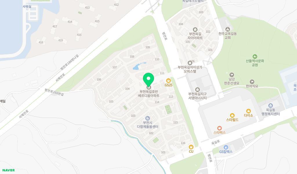 호반꿈어린이집 위치 지도