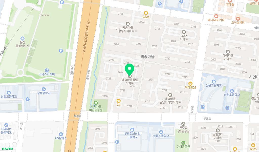 아이원어린이집 위치 지도