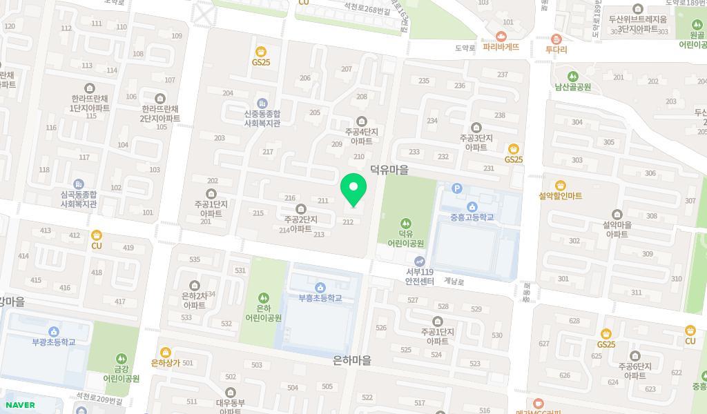 덕유어린이집 위치 지도