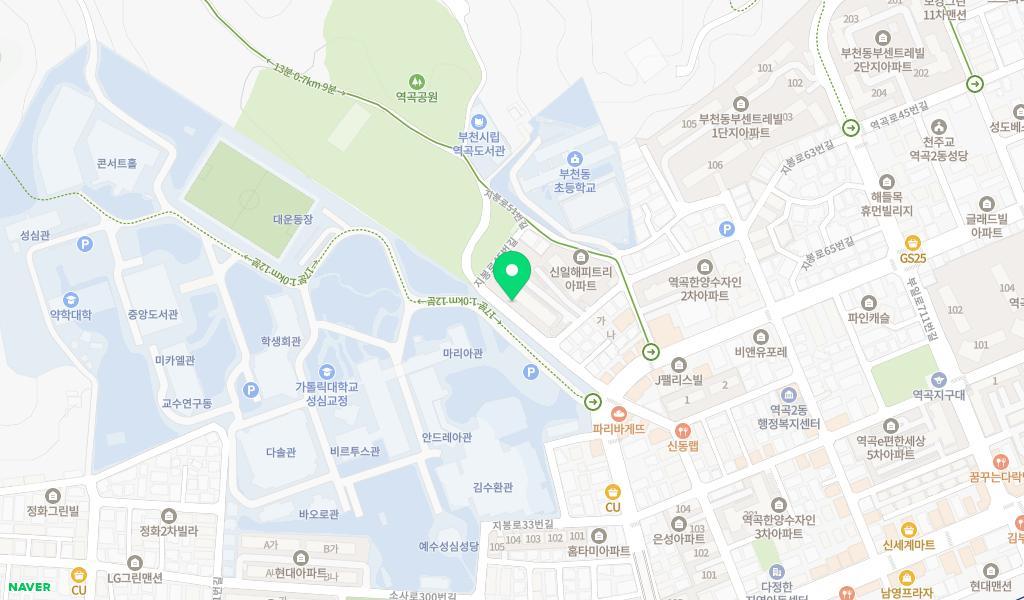 꾸러기어린이집 위치 지도