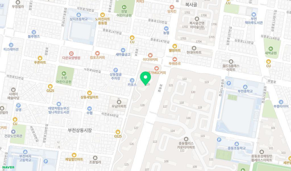 은빛어린이집 위치 지도