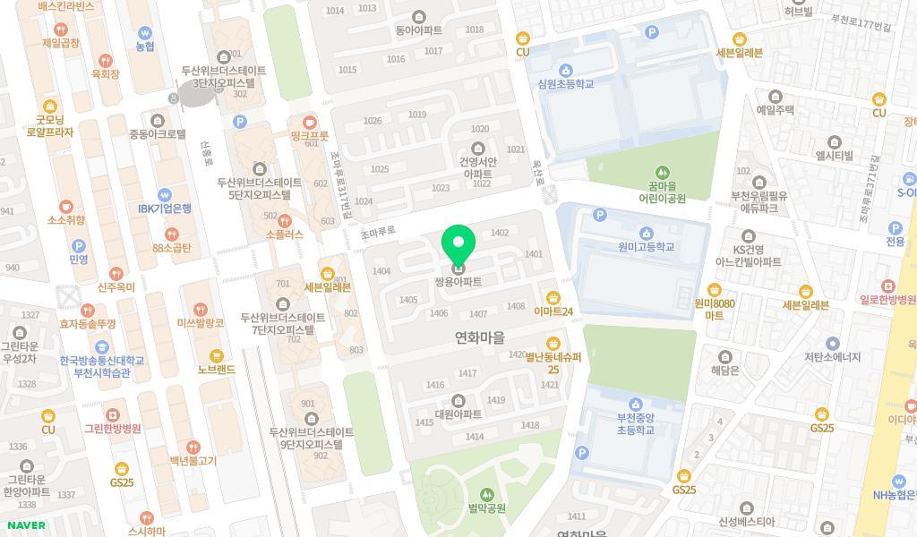 아이다운어린이집 위치 지도