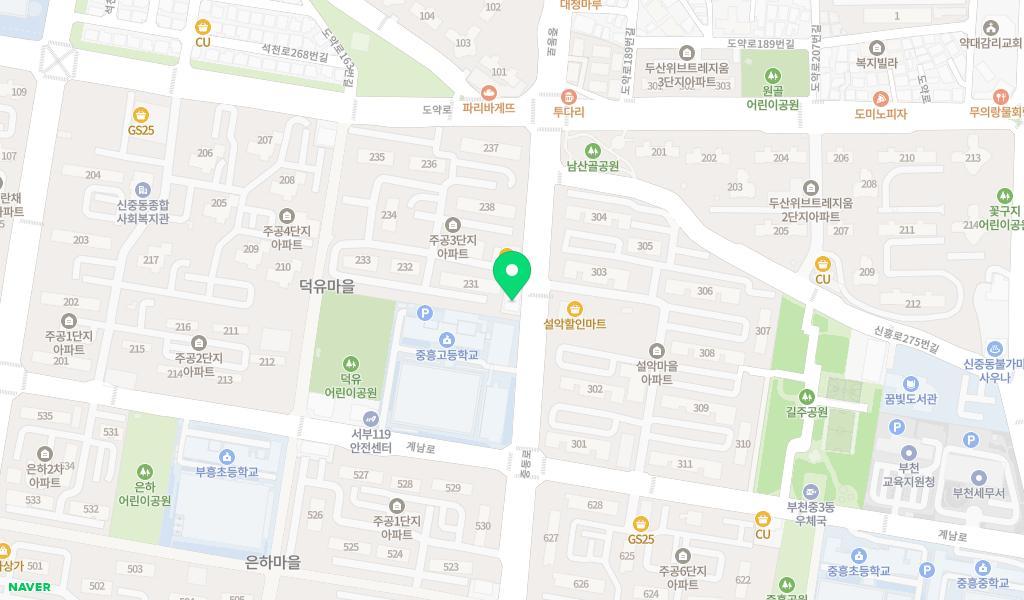 색동어린이집 위치 지도
