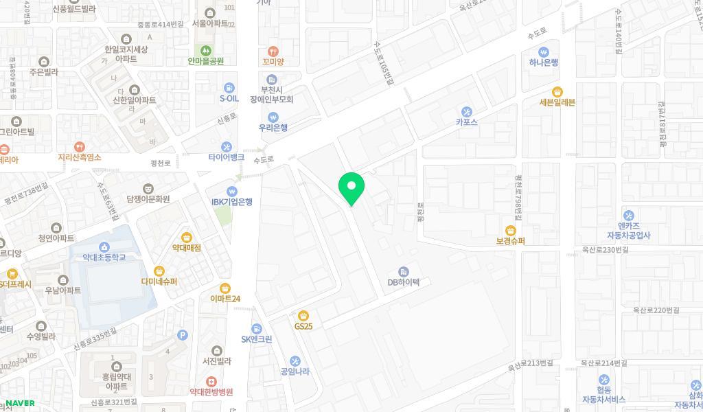 DB하이텍 햇살어린이집 위치 지도