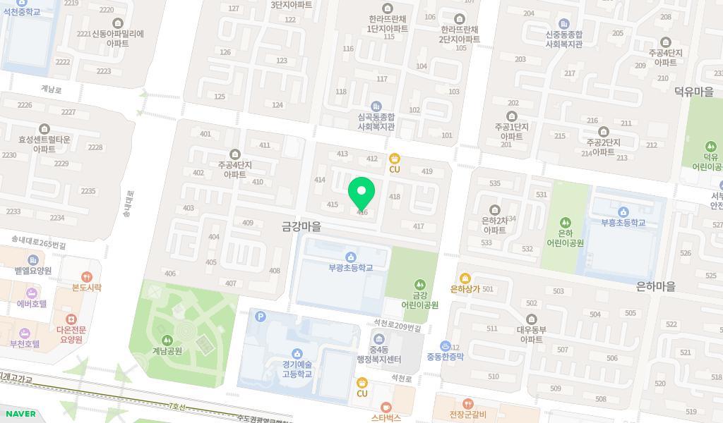 다정한어린이집 위치 지도