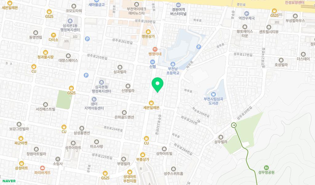 자연의아이들탐구몬테소리어린이집 위치 지도