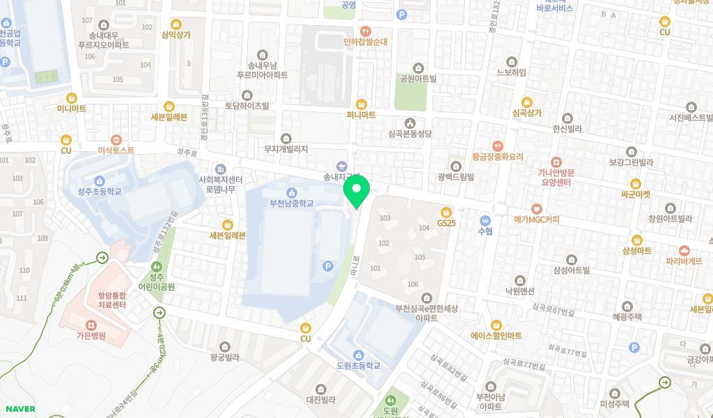 아이월드어린이집 위치 지도