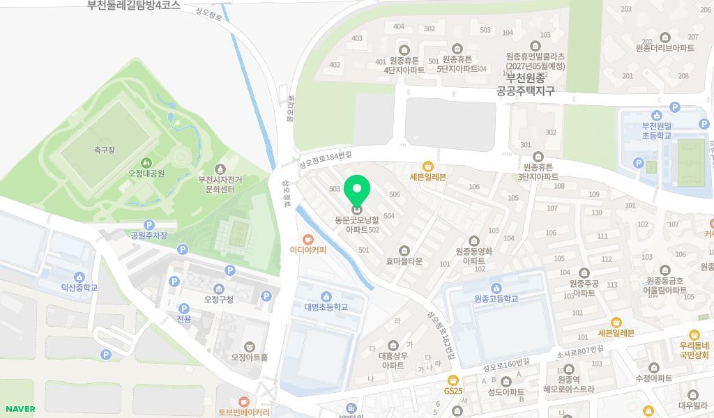 동문어린이집 위치 지도