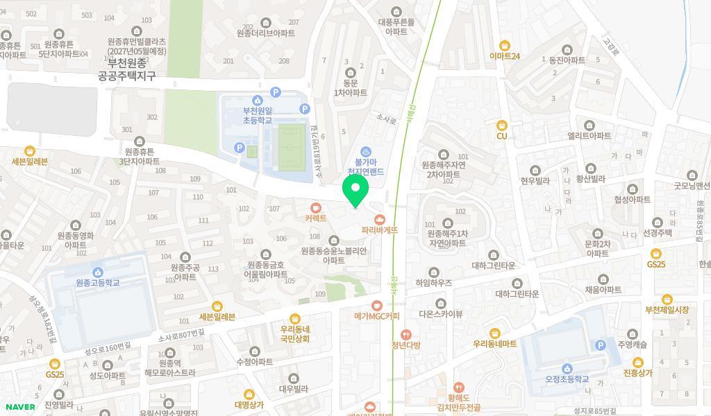 엄마맘어린이집 위치 지도
